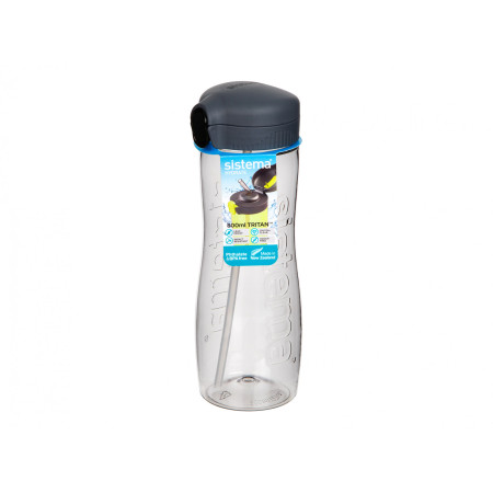 Láhev Sistema TRITAN Quick Flip 800ml negru