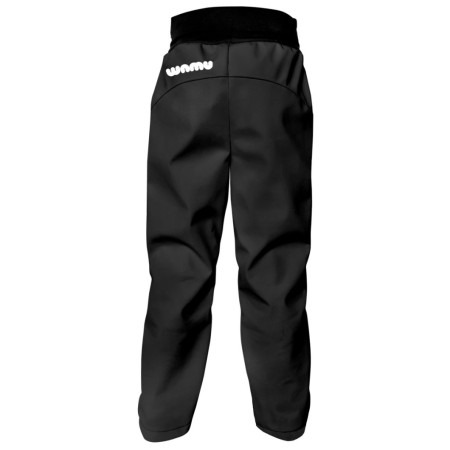 Pantaloni softshell copii WAMU Černá