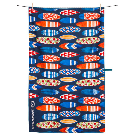 Prosop cu uscare rapidă LifeVenture Printed SoftFibre Trek Towel