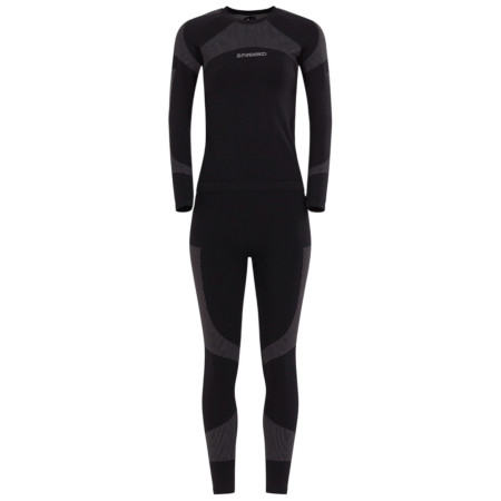 Lenjerie termică femei Fundango Seamless Baselayer Set negru black