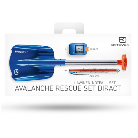 Set de avalanșă Ortovox Rescue Set Diract albastru