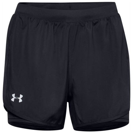 Pantaloni scurți femei Under Armour Fly By 2.0 2N1 Short negru