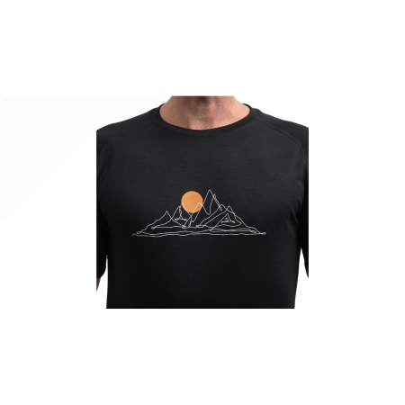 Tricou funcțional bărbați Sensor Merino Blend Moon