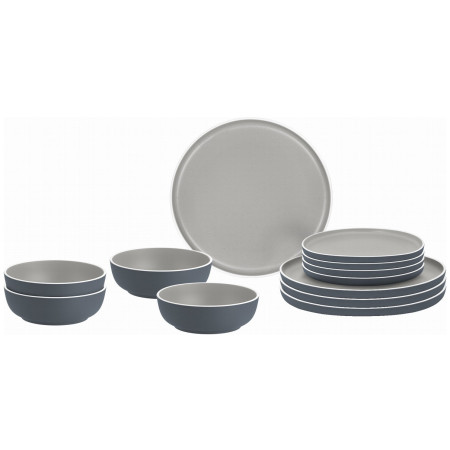 Set vase Brunner Midday Trilogy Grey