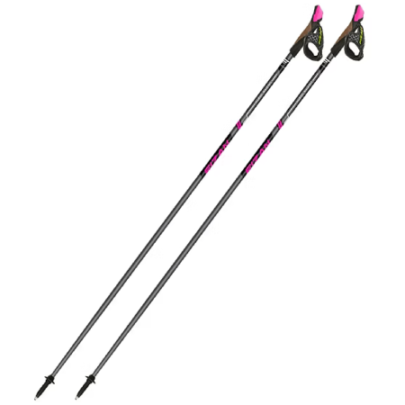 Bețe Nordic Walking Fizan NW Runner Pink