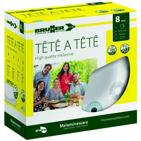 Set vase Brunner Set tête-à-tête Deep Sea 8 pcs