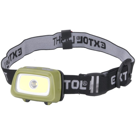 Lanternă frontală Extol 250lm Seoul LED