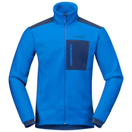 Hanorac bărbați Norrona trollveggen warm3 Jacket albastru Skydiver