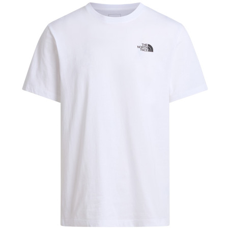 Tricou bărbați The North Face M Evolution Box Nse Regular Short Sleeve alb/negru TNF WHITE