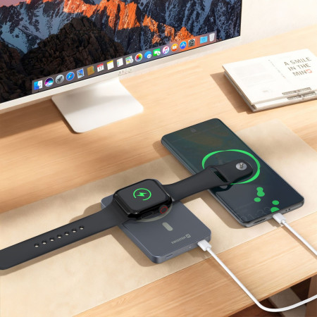 Powerbank fară fir Swissten Fusion 5000 mAh Magsafe