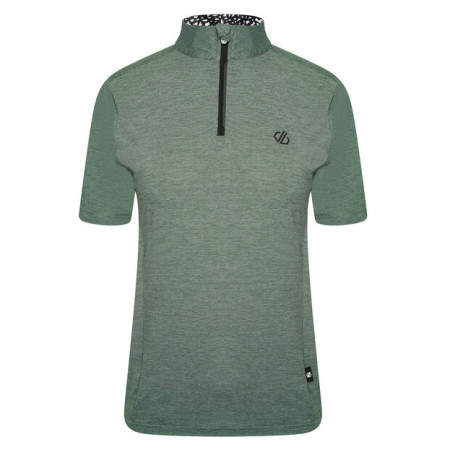 Tricou de ciclism femei Dare 2b Pedal Through It verde