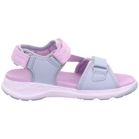 Sandale copii Superfit Criss Cross Light Blue roz HELLBLAU/LILA