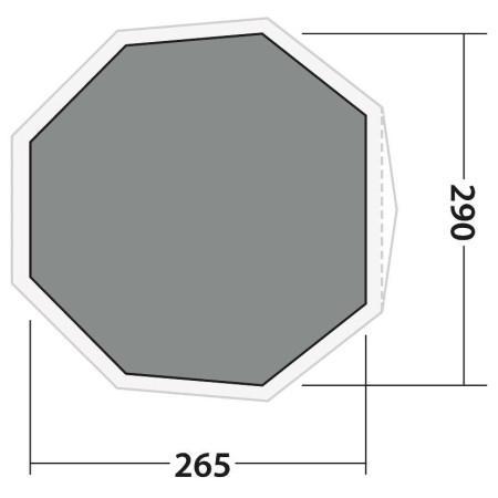 Covor pentru cort Robens Fleece Carpet Klondike S