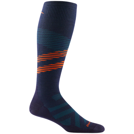 Șosete bărbați Darn Tough Pennant Rfl Otc Ultra-Lightweight albastru eclipse