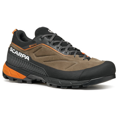 Încălțăminte turistică bărbați Scarpa Rapid Xt Gtx maro/portocaliu Caribou-Rust Orange