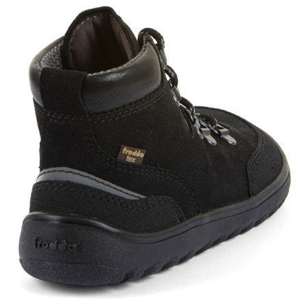 Încălțăminte barefoot all-seasons pentru copii Frodo Barefoot Up Trail Tex Black