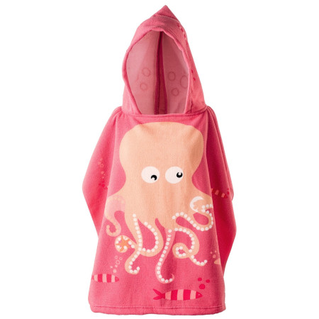 Prosop copii Aquawave Octis Kids Poncho roz
