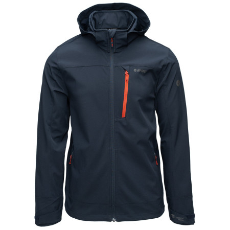 Geacă softshell bărbați Hi-Tec Nikko albastru SKY CAPTAIN/ROOIBOS TEA
