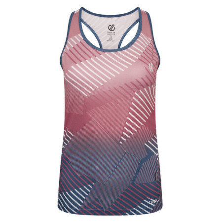 Maiou de ciclism femei Dare 2b AEP Prompt Vest roz/albastru