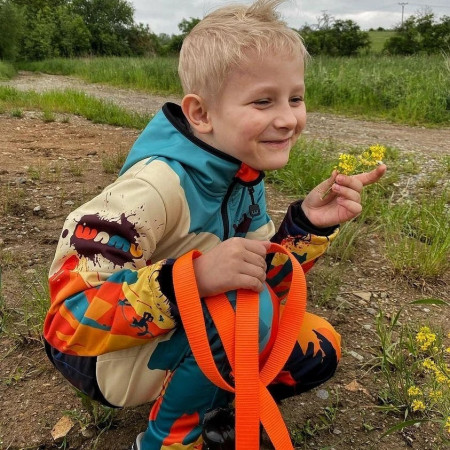 Geacă softshell copii WAMU Mountain Bike