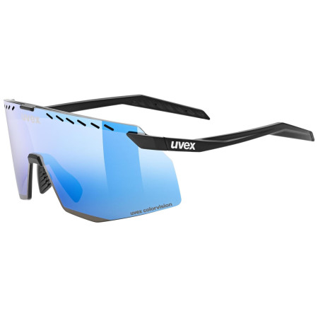 Ochelari de soare Uvex Pace Stage Cv negru/albastru Black Matt /Mir. Blue