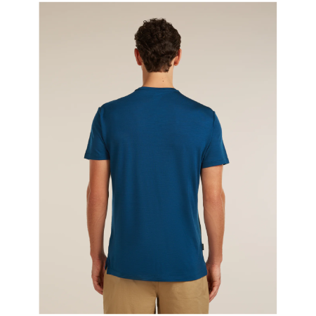 Tricou funcțional bărbați Icebreaker Merino Blend 125 Cool-Lite™ Sphere SS Tee Beta