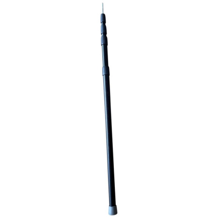 Tijă telescopică cort Human Comfort Aluminium Tarp pole 250 cm / 4pc Black negru