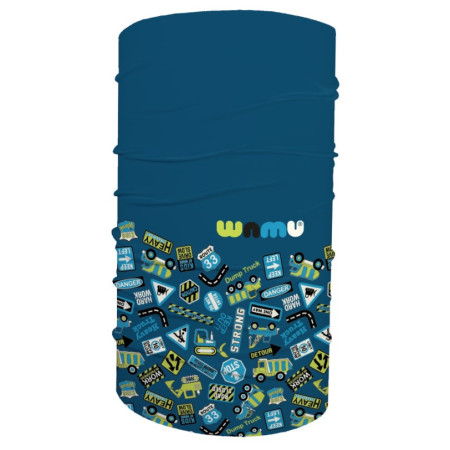 Fular multifuncțional WAMU Bagr albastru