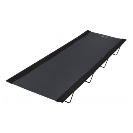 Șezlong Regatta Ramona Camp Bed negru/gri