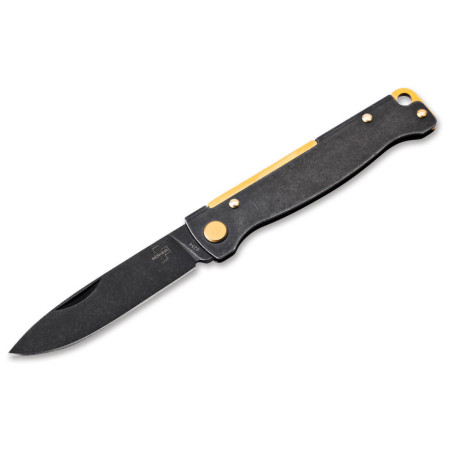 Briceag Boker Atlas Black Stonewash Copper negru