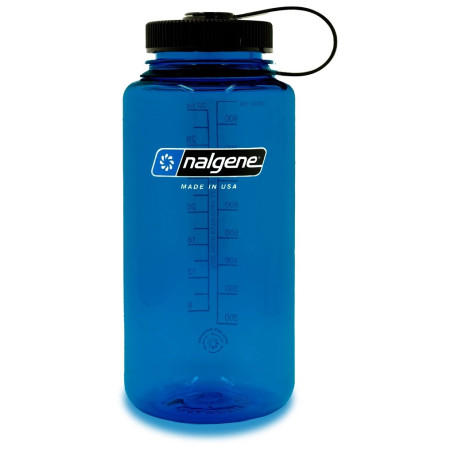 Sticlă Nalgene Wide Mouth Sustain 1l albastru închis