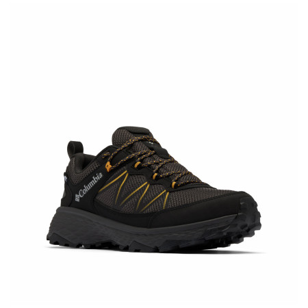 Încălțăminte turistică bărbați Columbia Peakfreak Rush™ Outdry™ negru/galben Black, Raw Honey