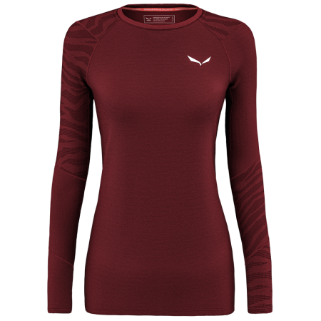 Tricou femei Salewa Cristallo Warm Amr W L/S Tee.