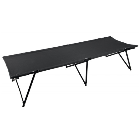 Șezlong Bo-Camp Camping bed XL negru