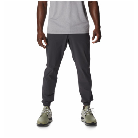 Pantaloni bărbați pentru alergat Columbia Maxtrail Lightweight Woven Jogger gri