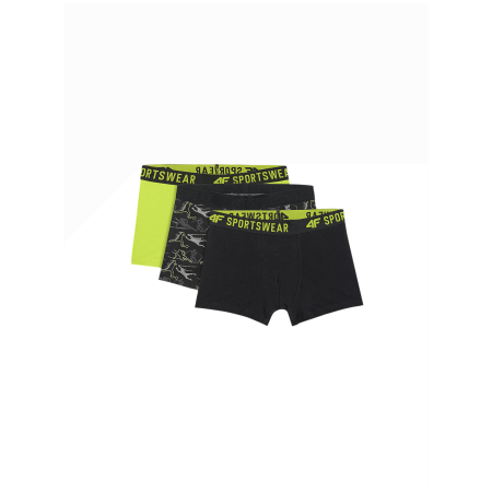 Boxeri pentru băieți 4F Boxer Shorts M084 (3Pack) culori mix Multicolour 6