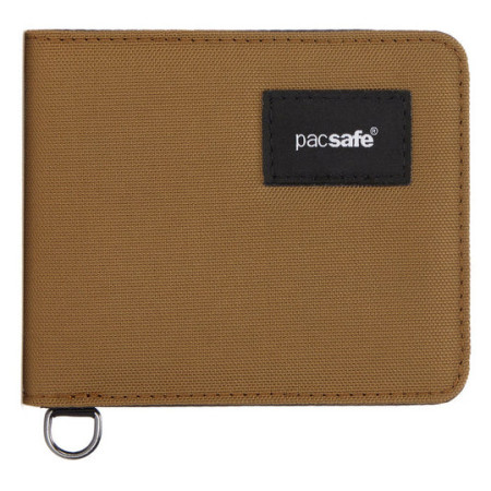 Portofel Pacsafe RFIDsafe bifold wallet hnědá/černá