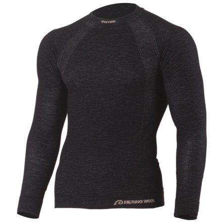 Tricou funcțional bărbați Lasting Wapol 9090 negru černá