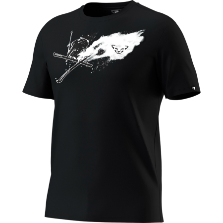 Tricou bărbați Dynafit Graphic Co T-Shirt M negru 0911 - black out/MUTE GRAB