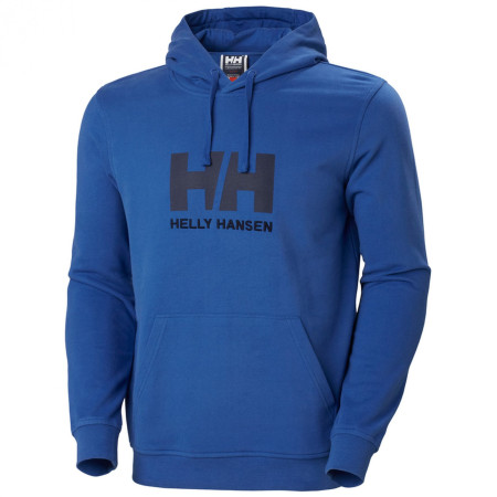 Hanorac bărbați Helly Hansen Hh Logo Hoodie albastru deschis Azurite
