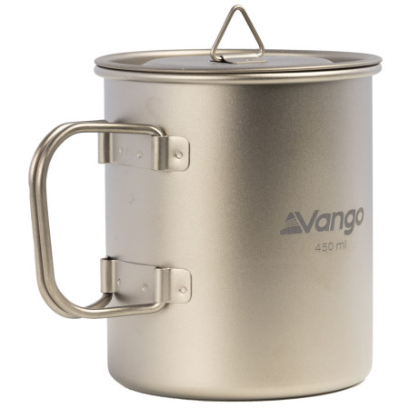Cană Vango Titanium Single Walled Mug 450ml argintiu Titanium
