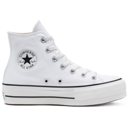 Încălțăminte femei Converse Chuck Taylor All Star Lift Mid alb WHITE