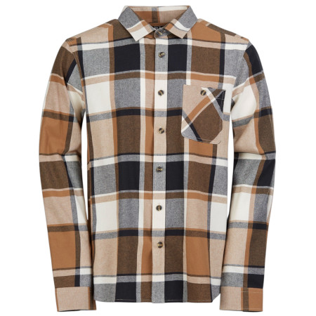 Cămașă bărbați Fundango Harris Shirt maro coffee