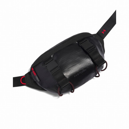 Borsetă Under Armour Summit Trail Waist Bag negru Black / Black / Red