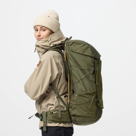 Rucsac turistic Fjällräven Kajka X-Lätt 45 S/M verde green