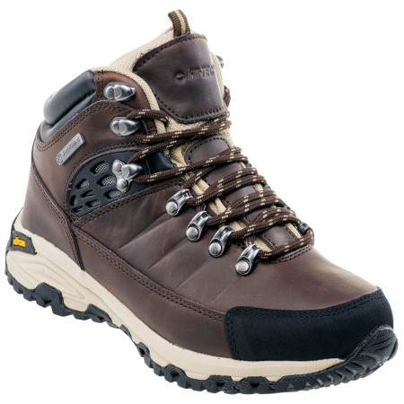 Încălțăminte de trekking femei Hi-Tec Lotse Mid Wp Wo'S maro