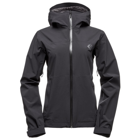 Geacă femei Black Diamond Stormline Stretch Rain Shell negru