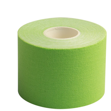 Bandă kinesiologică Yate Kinesiology tape 5 cm x 5 m verde
