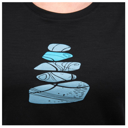 Tricou femei Sensor Merino Blend Stone