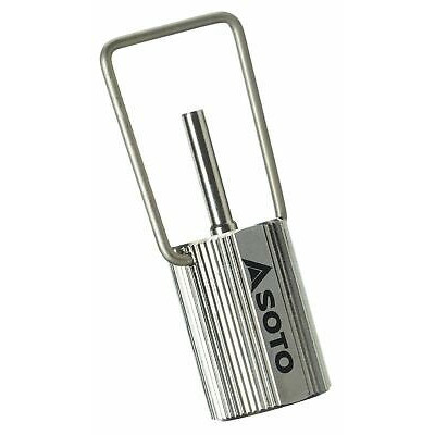 Adaptor pentru alimentarea de la butelia de gaz Soto Fill Adaptor argintiu